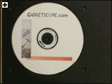 CD tray and sample printout